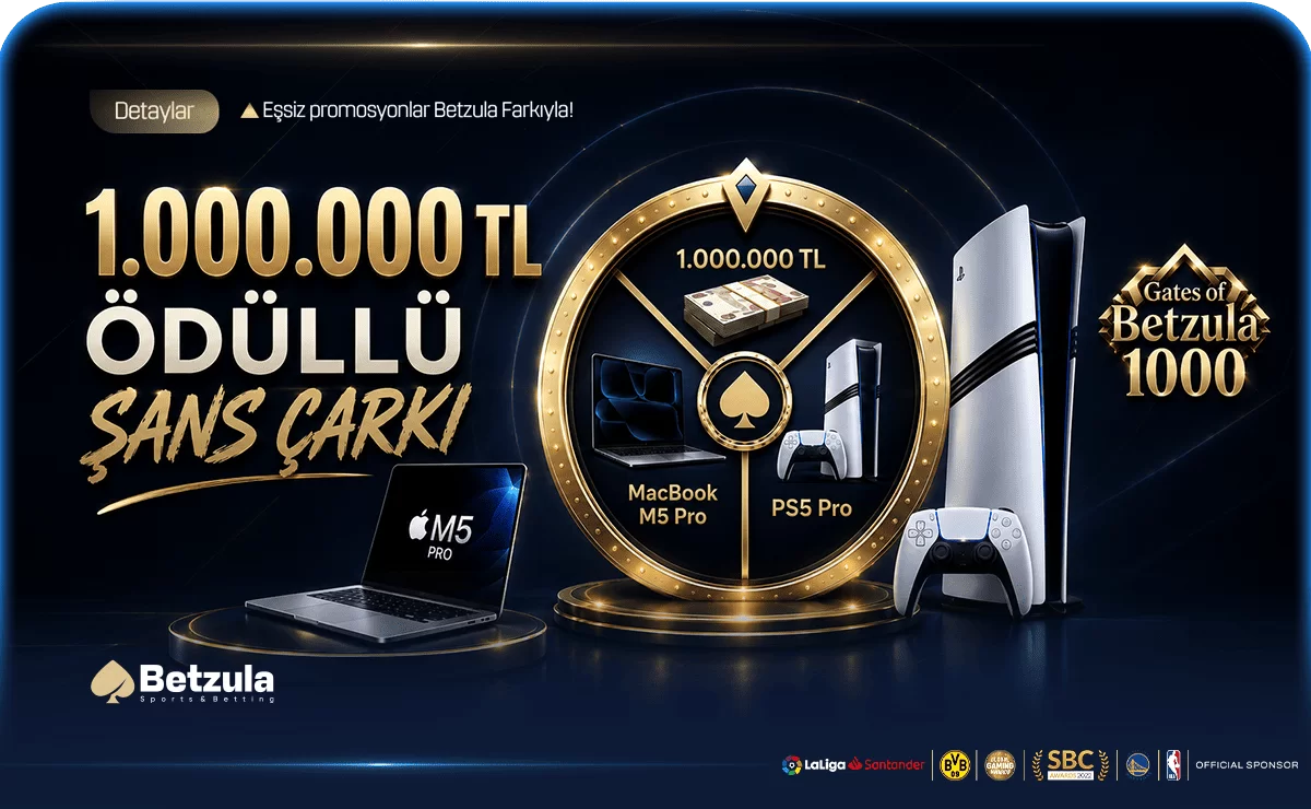 Betzula Şans Çarkı Kodu Yatırıma çark çevirme hakkı
