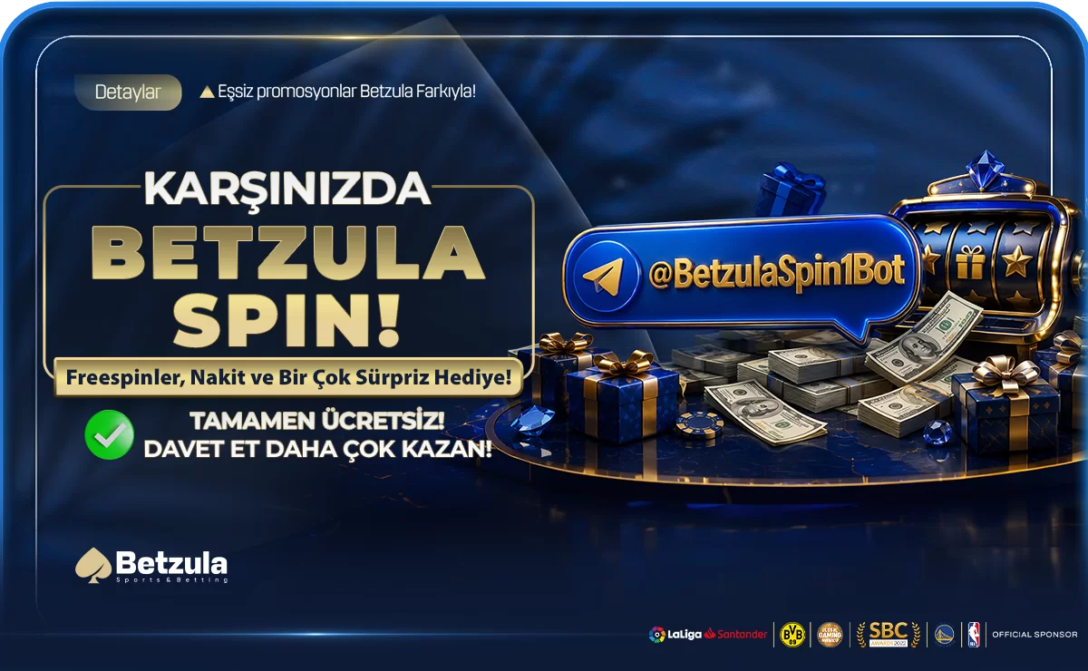 Betzula 50 Spin / 8 saat Yatırımsız ücretsiz spin