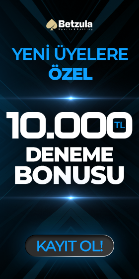 Betzula - 10.000 TL Deneme Bonusu